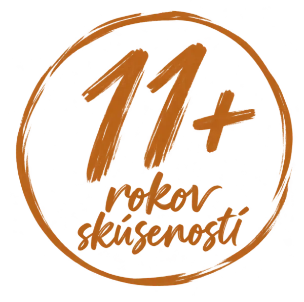 11 rokov skúseností